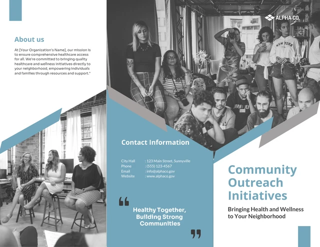 Community Outreach Initiatives Brochure - Seite 1