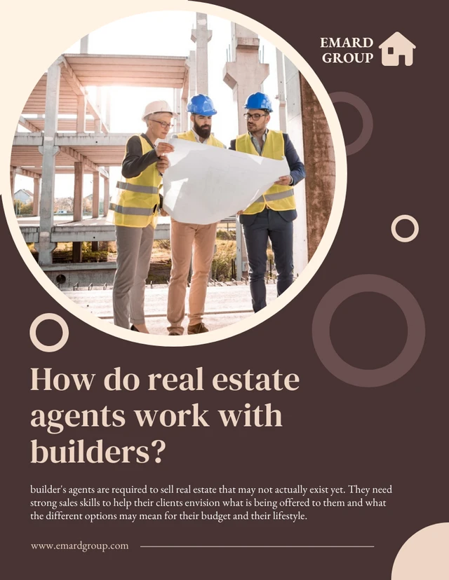 Dark Brown Playful Professional Construction Poster Template Dark Brown Playful Professional Construction Poster Template