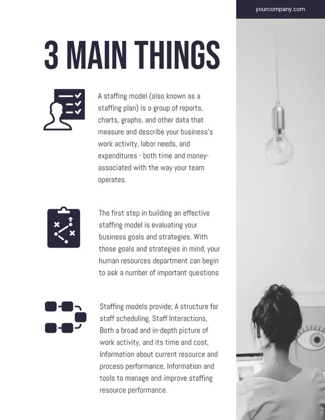 Navy And White Modern Elegant Minimalist Corporate Staffing Plans - Página 4