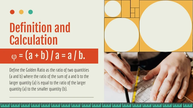 Colorful Golden Ratio Pattern Math Presentation - Página 2
