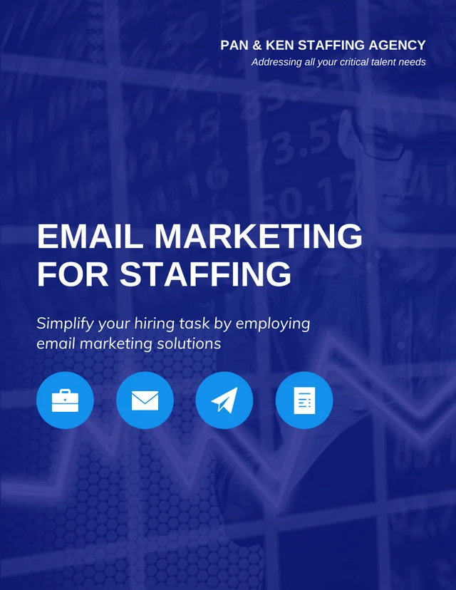 Blue Email Marketing White Paper - Página 1