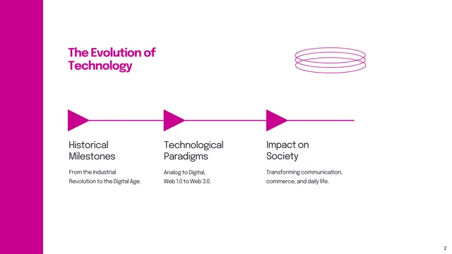 Simple White Purple Technology Presentation - Página 2