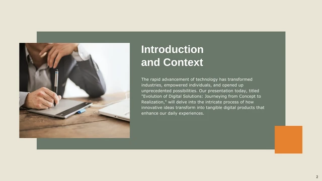 Beige And Sage Green Minimalist Timeline Presentation - صفحة 2