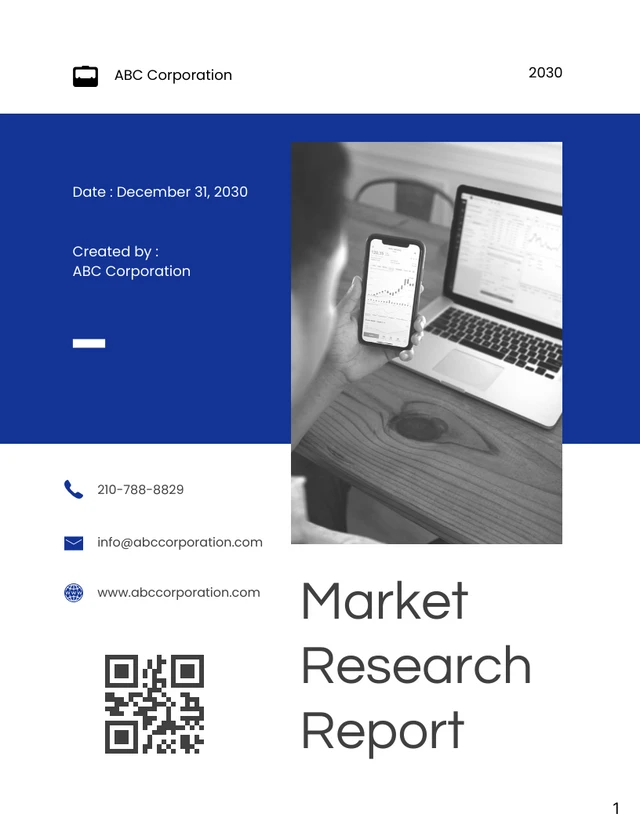 Market Research Report - Página 1