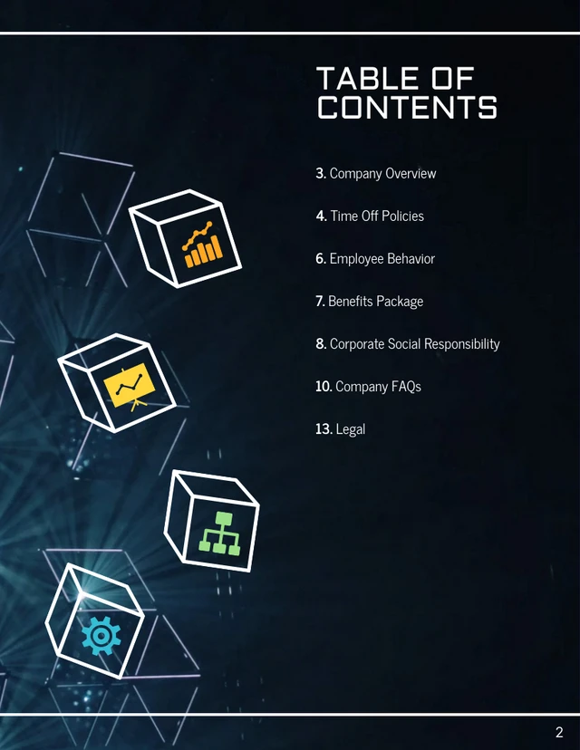 Bold Company Employee Handbook - Página 2