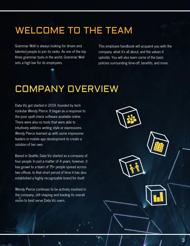 Bold Company Employee Handbook - Página 3